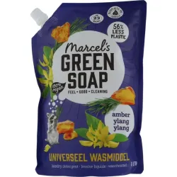 Marcel's Green Soap wasmid amber & ylang ylang nav