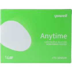 Yuwell Anytime Glucose Sensor CT3 (voor 14 dagen)