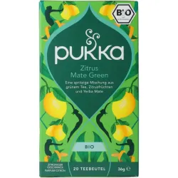 Pukka Citrus Yerba Green bio