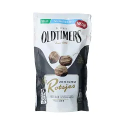 Oldtimers Zoute salmiak rotsjes suikervrij