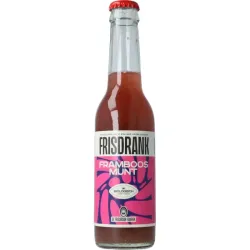 De Frisdrank Fabriek Koolzuurhoudende frisdrank framboos munt bio
