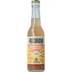 De Frisdrank Fabriek Koolzuurhoudende frisdrank grapefruit ananas bio