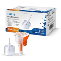 Fora FORA Pennaalden 31G 6mm (105 Stuks)
