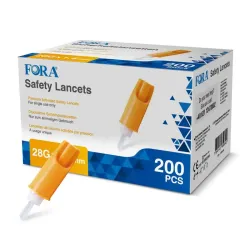Fora FORA veiligheidslancetten (28G,200 stuks)