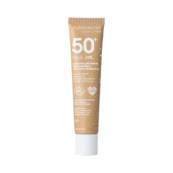 Alphanova Sun Sun bio tinted sunscreen cream golden SPF50 