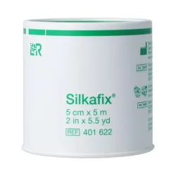 Silkafix Hechtpleister 5m x 5cm latexvrij