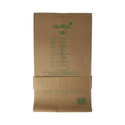 Biomat Wastebag compostable papier 10 liter