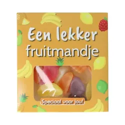Voor Jou! Voor jou Snoep Lekker fruitmandje