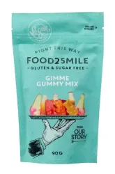 Food2Smile Gimme gummy mix suikervrij lactosevrij