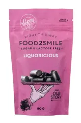 Food2Smile Liquoricious suikervrij glutenvrij lactosevrij