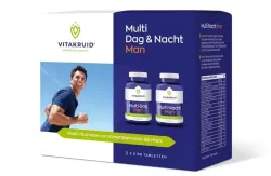 Vitakruid Multi Dag & Nacht Man 100% Vegan 2 x 90
