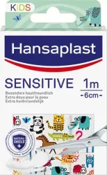 Hansaplast Sensitive kids 1m x 6cm