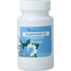 Supplements Vitamine D3 75mcg