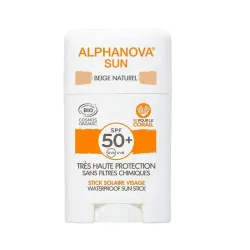 Alphanova Sun Sun bio SPF50  face sun stick - beige