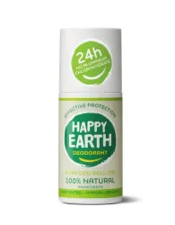 Happy Earth Pure deodorant roll-on unscented