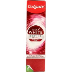 Colgate Tandpasta max white expert orginal
