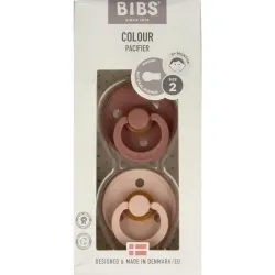 Bibs Fopspeen maat 2 - woodchuck/blush 2pack