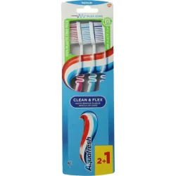 Aquafresh Tandenborstel clean & flex medium