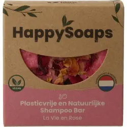 Happysoaps Shampoobar la vie en rose