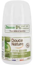 Douce Nature Deodorant roll on droge/gevoelige huid bio