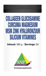 SNP Collageen glucosamine curcuma magnesium MSM