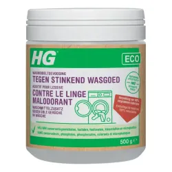 HG Eco wasmiddeltoevoeging stinkend wasgoed