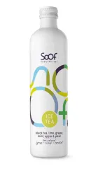 Soof Drinks Siroop zwarte thee limoen & munt