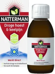 Natterman Droge hoest & keelpijn