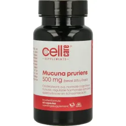 Cellcare Mucuna pruriens 500mg (25% L-dopa)