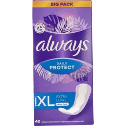 Always Inlegkruisjes daily protect extra long