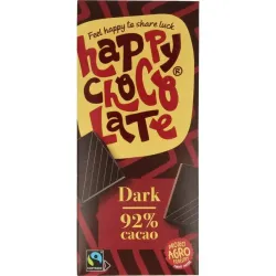 Happy Chocolate Puur 92% bio