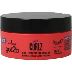 GOT2B Curlz refreshing cream