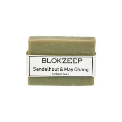 Blokzeep Shaving bar sandelhout & May Chang