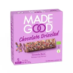 Madegood Granola bar chocolate birthday bio