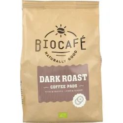 Biocafe Coffee pads dark roast bio