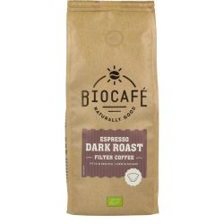 Biocafe Filterkoffie espresso dark roast bio
