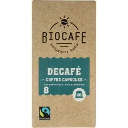 Biocafe Decafe capsules bio