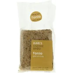 Kari's Crackers Knekkebrod fonio gierst/chia bio
