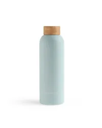 Waterdrop Roestvrijstalen drinkfles pastel turquo matt 600ml