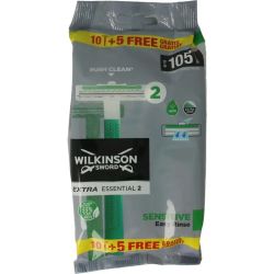 Wilkinson Extra2 sensitive 10 5 gratis