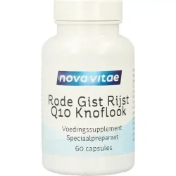 Nova Vitae Rode gist rijst  Q10   knoflook