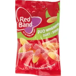 Red Band Winegums duo zoet zuur