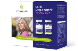 Vitakruid Multi dag & nacht vrouw 50  2 x 30 tabletten