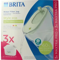 Brita Waterfilterbundel cool powder green   3 filters