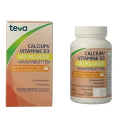 Teva Calcium / vitamine D 500mg / 400IE