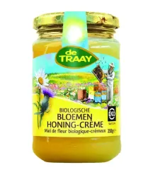 Traay Bloemen honing creme bio