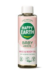 Happy Earth Gezicht & lichaam olie voor baby & kids