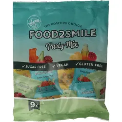 Food2Smile Party mix uitdeelzak 9 zakjes