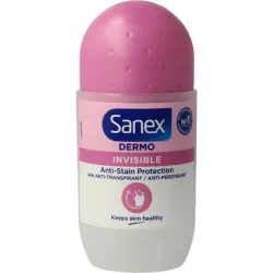 Sanex Deodorant roll-on invisible