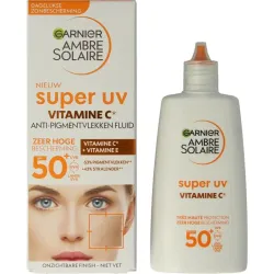Ambre Solaire Fluid vitamine C super UV SPF50 